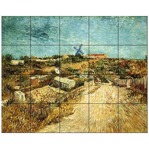 Van Gogh "Vegetable Fields"